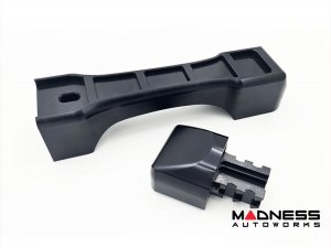 Jeep Wrangler JL Billet Door Handle - Aluminum - Black - Keyless Entry
